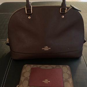 Coach Handbag and Wallet